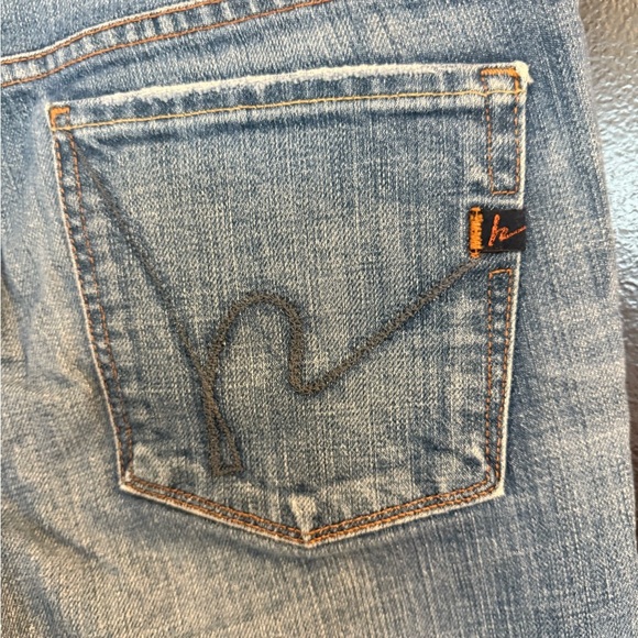 Citizens Of Humanity size 30 near new! Classic Light Blue Boot Cut Jeans - Picture 5 of 13